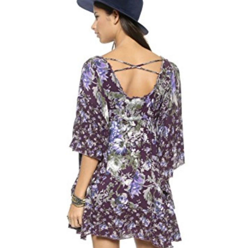*SOLD* FP Heart of Gold Mini Dress - Picture 5 of 7